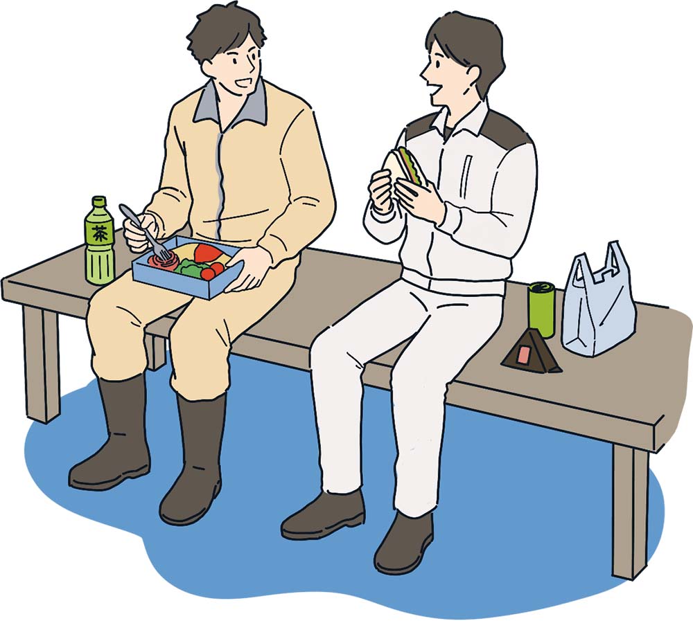 お昼休みの様子